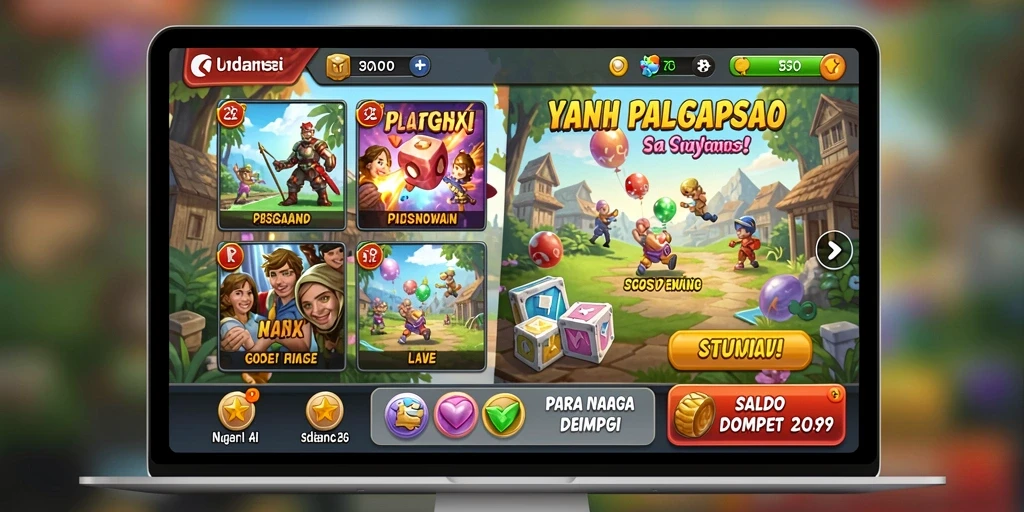 Tampilan antarmuka yang menarik dan mudah digunakan.