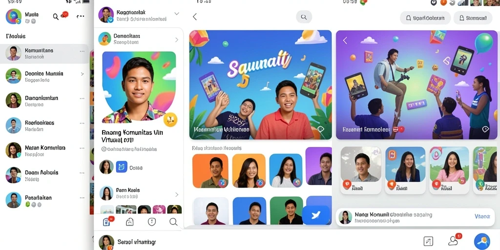 Tampilan antarmuka yang menarik dan user-friendly.