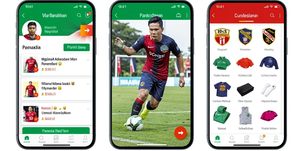 Antarmuka pengguna yang menarik dan intuitif.