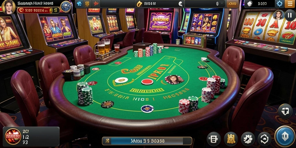 Tampilan permainan slot yang menarik dan penuh warna.