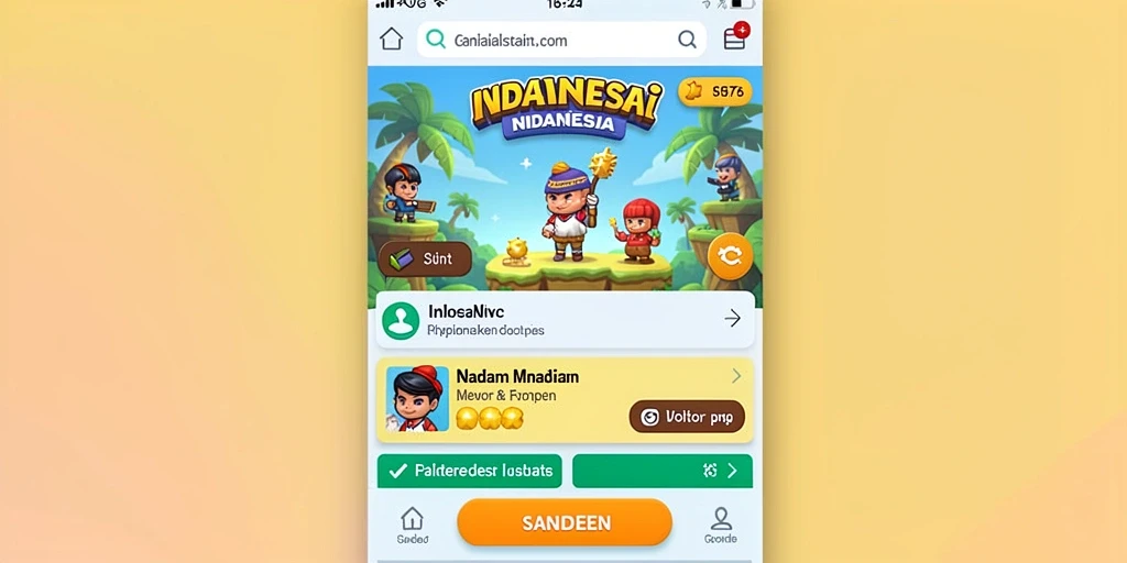 Tampilan antarmuka pengguna yang menarik dan intuitif.