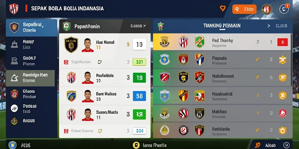 Tampilan menu utama dengan desain yang menarik.