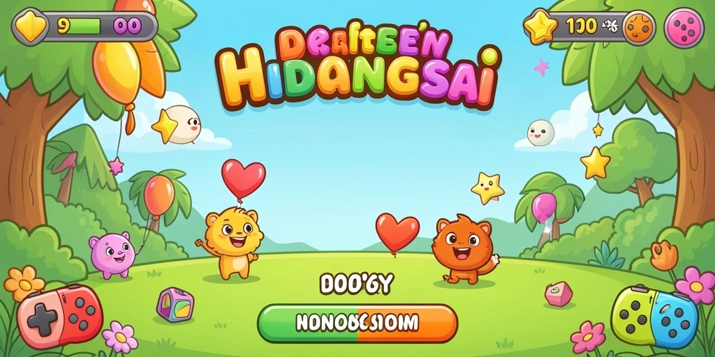 Tampilan awal yang menarik dan mudah dinavigasi.